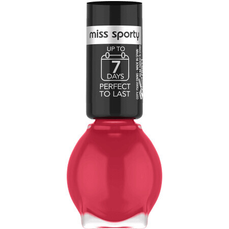 Miss Sporty Lasting Colour lac de unghii 205 Red, 7 ml