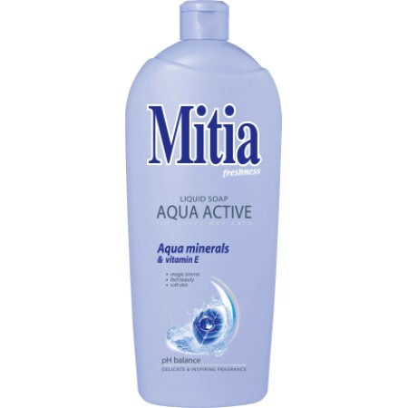 Mitia Rezervă săpun lichid Aqua Active, 1 l