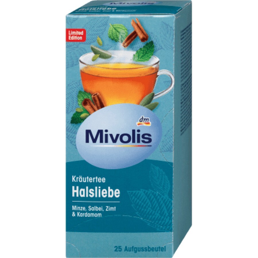 Mivolis Ceai de plante pentru gât, 45 g