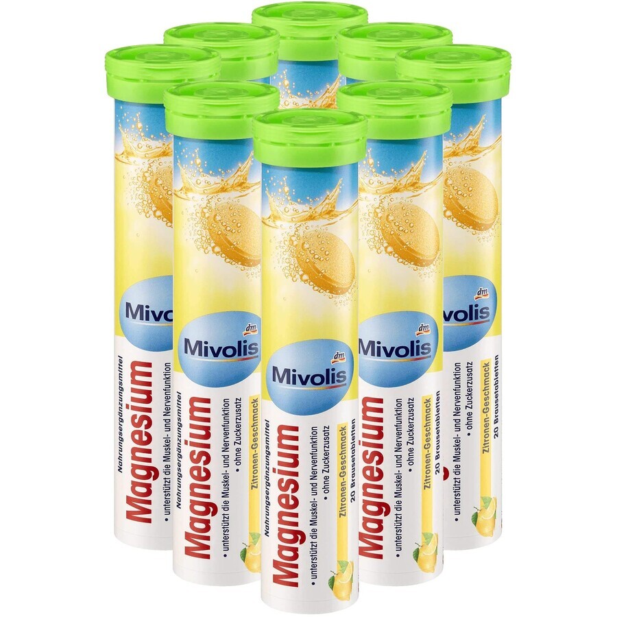 Magnesio compresse effervescenti Mivolis, 20 compresse, DM