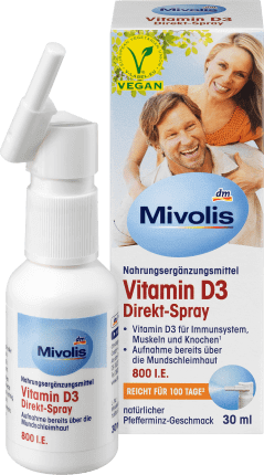 Mivolis Spray de gură vitamina D3, 30 ml