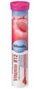 Mivolis Vitamina B tablete efervescente zmeură și căpșuni, 82 g