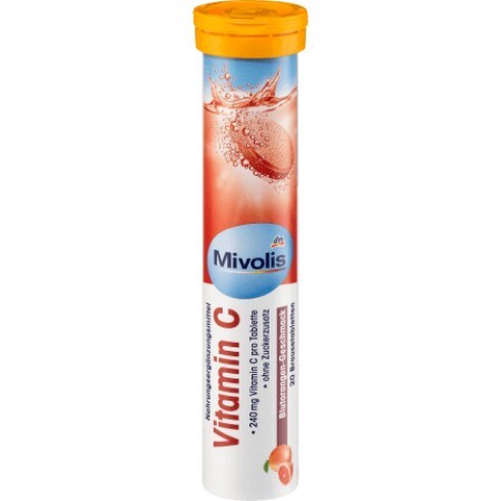 Mivolis Vitamina C tablete efervescente, 82 g
