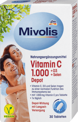 Mivolis Vitamina C,100mg, 42 g