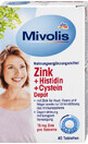 Mivolis Zinc+Histidină+Cisteină Depot tablete, 19 g