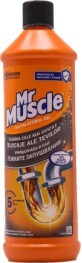 Mr Muscle Soluție pentru defundarea țevilor, 1 l