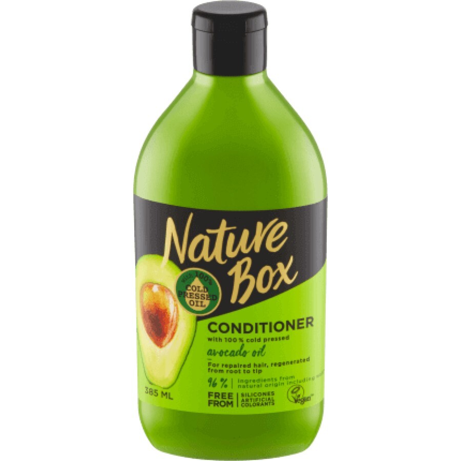 Nature Box  Balsam de păr cu ulei de avocado, 385 ml