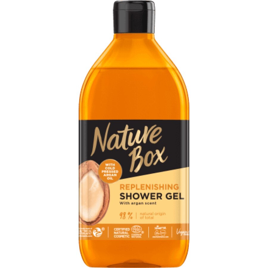 Nature Box  Gel de duș cu argan, 385 ml