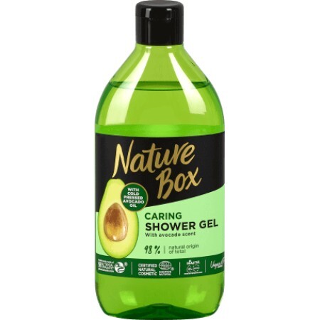 Nature Box  Gel de duș cu avocado, 385 ml