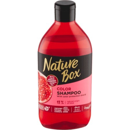 Nature Box  Șampon de păr cu rodie, 385 ml