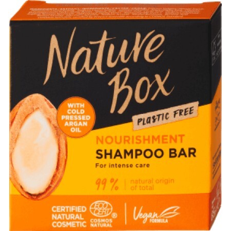 Nature Box  Șampon solid cu ulei de argan, 85 g