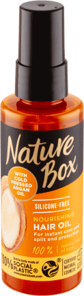 Nature Box Ulei de păr cu argan, 70 ml