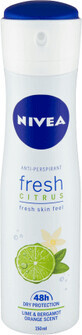Nivea Deodorant spray fresh citrus ferm, 150 ml
