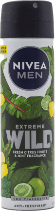 Nivea MEN Deo spray Wild Fresh, 150 ml