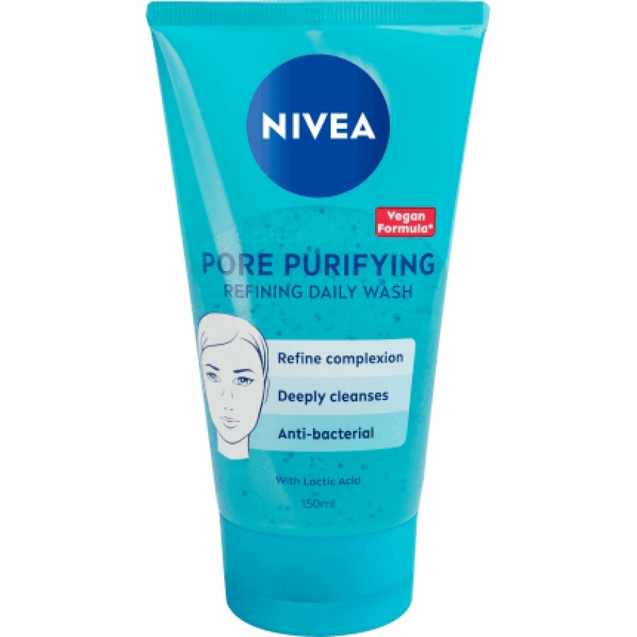 Nivea Pore Purifying gel de curățare, 150 ml
