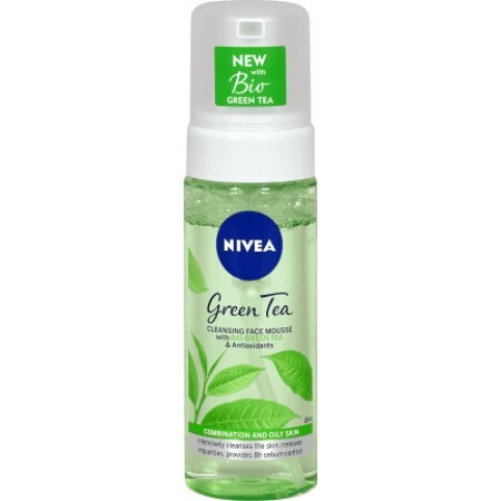 Nivea Spumă de curățare cu ceai verde, 150 ml