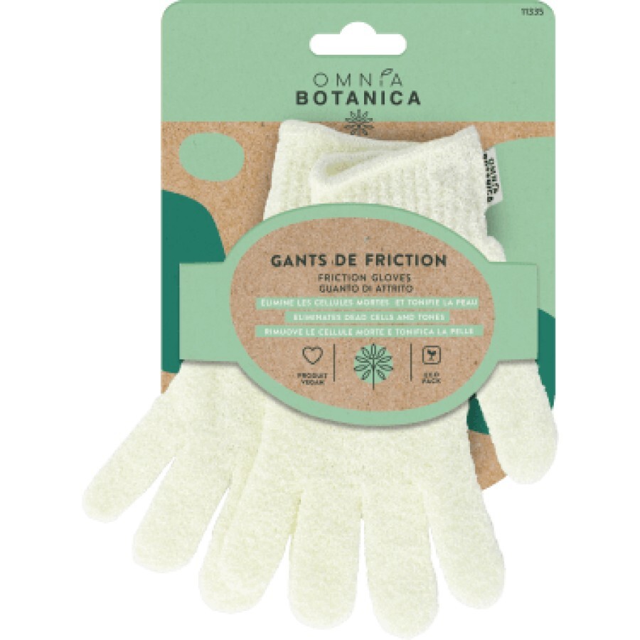 Omnia Botanica Set mănuși pentru masaj, 2 buc