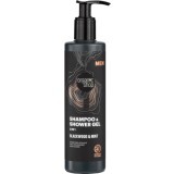 Organic Shop Șampon & gel de duș bărbați, 280 ml