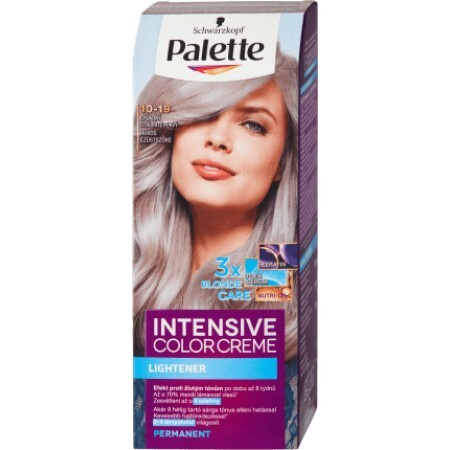 Palette Intensive Color Creme Vopsea permanentă  10-19 Blond Argintiu Rece, 1 buc