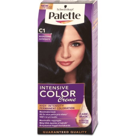 Palette Intensive Color Creme Vopsea permanentă C1 (1-1) Negru Albăstrui, 1 buc