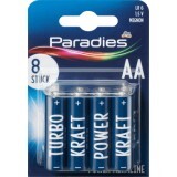 Paradies Baterii alcaline AA, 8 buc