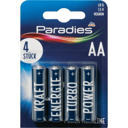 Paradies Baterii mignon AA, 4 buc