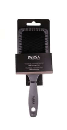 Parsa Beauty Perie de păr tip paddle argintie, 1 buc