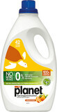 Planet Detergent lichid rufe orange, 2,1 l
