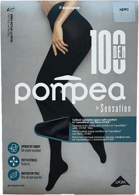 Pompea Dres damă Sensation 100 DEN 4-L negru, 1 buc