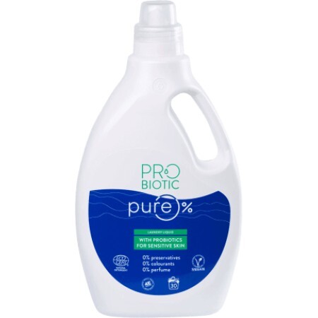 PROBIOSANUS Detergent de rufe cu Probiotice 30 de spălări, 1,5 l