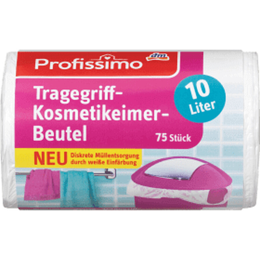 Profissimo Saci menajeri cu mânere, 10 L, 75 buc