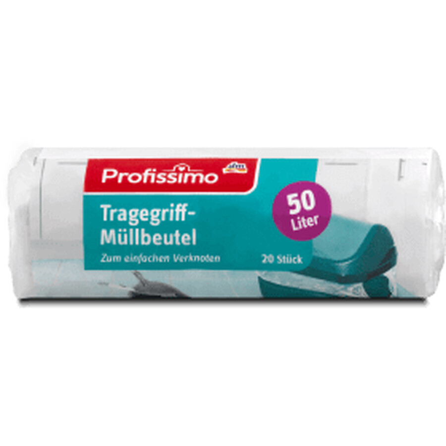 Profissimo Saci menajeri cu mânere, 50 L, 20 buc