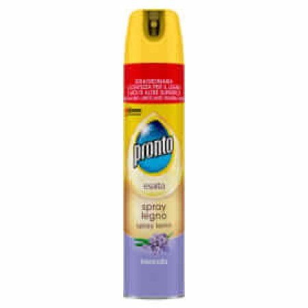 Pronto Spray pentru curățarea și îngrijirea lemnului  Lavandă, 300 ml