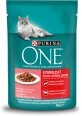 Purina One Hrană umedă pentru pisici cu somon, 85 g