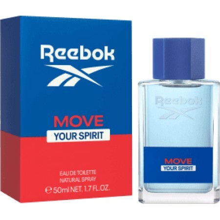 Reebok Apă de toaletă Move your spirit, 50 ml