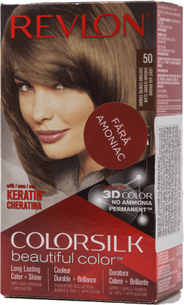 Revlon Vopsea permanentă light brown 50, 1 buc