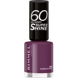 Rimmel London Lac de unghii 60 Seconds Super Shine 562 Purple Riot, 8 ml