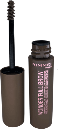 Rimmel London Wonder'Full Brow Mascara pentru sprâncene 24H Waterproof 003 Dark, 4,5 ml