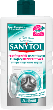 mașină de spălat rufe cu butoi dedeman SANYTOL Soluţie curăţare maşina de spălat, 250 ml