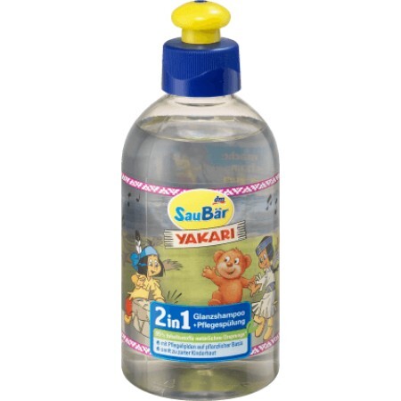 SauBär 2în1 șampon&balsam, 250 ml