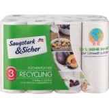 Saugstark&Sicher Prosoape de bucătărie Recycling 3 straturi, 8 buc