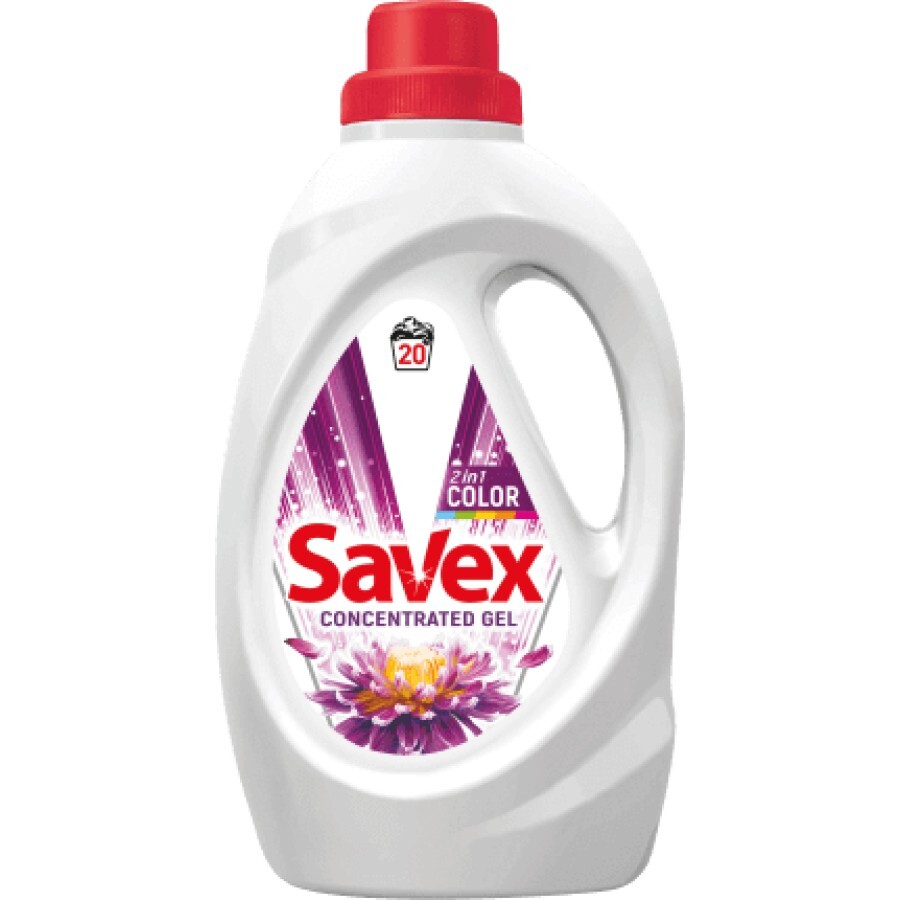 Savex Detergent lichid pentru rufe colorate, 1,1 l