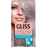 Schwarzkopf Gliss Color Vopsea de păr permanentă  10-55 Blond Platinat Ultra Deschis, 1 buc