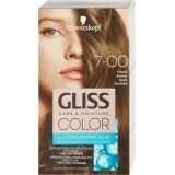 Schwarzkopf Gliss Color Vopsea de păr permanentă  7-00 Blond Închis, 1 buc