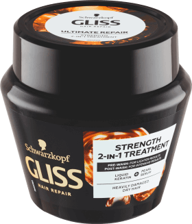 Schwarzkopf GLISS Tratament 2 în 1 Ultimate Repair, 300 ml