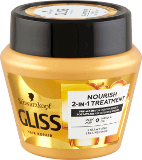 Schwarzkopf GLISS Tratament mască de păr Oil Nutritive, 200 ml