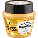 Schwarzkopf GLISS Tratament mască de păr Oil Nutritive, 200 ml