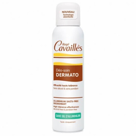 Deodorant spray dermatologic fara saruri de aluminiu, 150 ml, Roge Cavailles