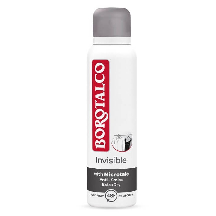 Deodorant spray Invisible Dry, 150 ml, Borotalco recenzii