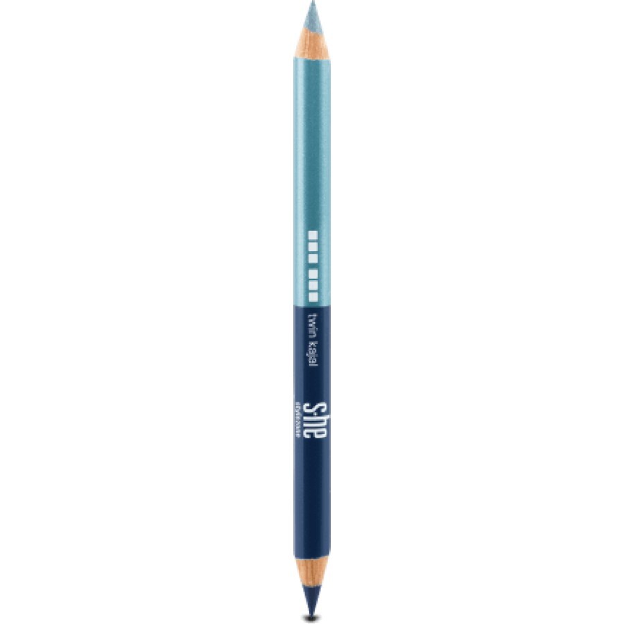 S-he colour&style Creion de ochi twin kajal 157/003, 2 g